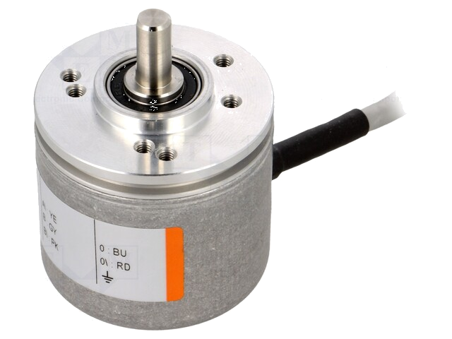 Encoder: incrementeel; Uvoed: 5VDC; 1024pulsen/omwenteling; IP64 Encoder: incrementeel; Uvoed: 5VDC; 1024pulsen/omwenteling; IP64